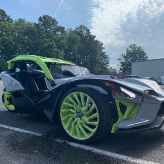 Cosmic Chartreuse on Slingshot.